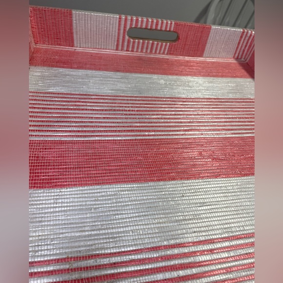 Table Decor Tray Stripe - Picture 4 of 5
